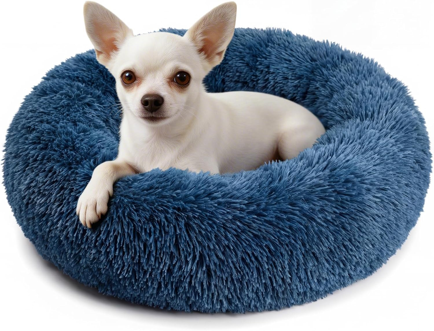 small-calming-dogs-bed-for-small-dogs-anti-anxiety-machine-washable-fluffy-luxury-anti-slip-waterproof-mute-base-warming-cozy-soft-pet-puppy-round-bed
