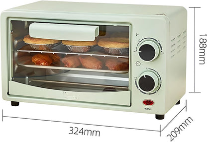 Multifunctional Countertop Convection Toaster Oven with Adjustable Temperature,For Home and Catering Breakfast Making (Red)7