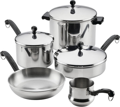 Classic Series Anniversary Edition Cookware Set, 8-Piece, Stainless Steel Pot and Pan Set1