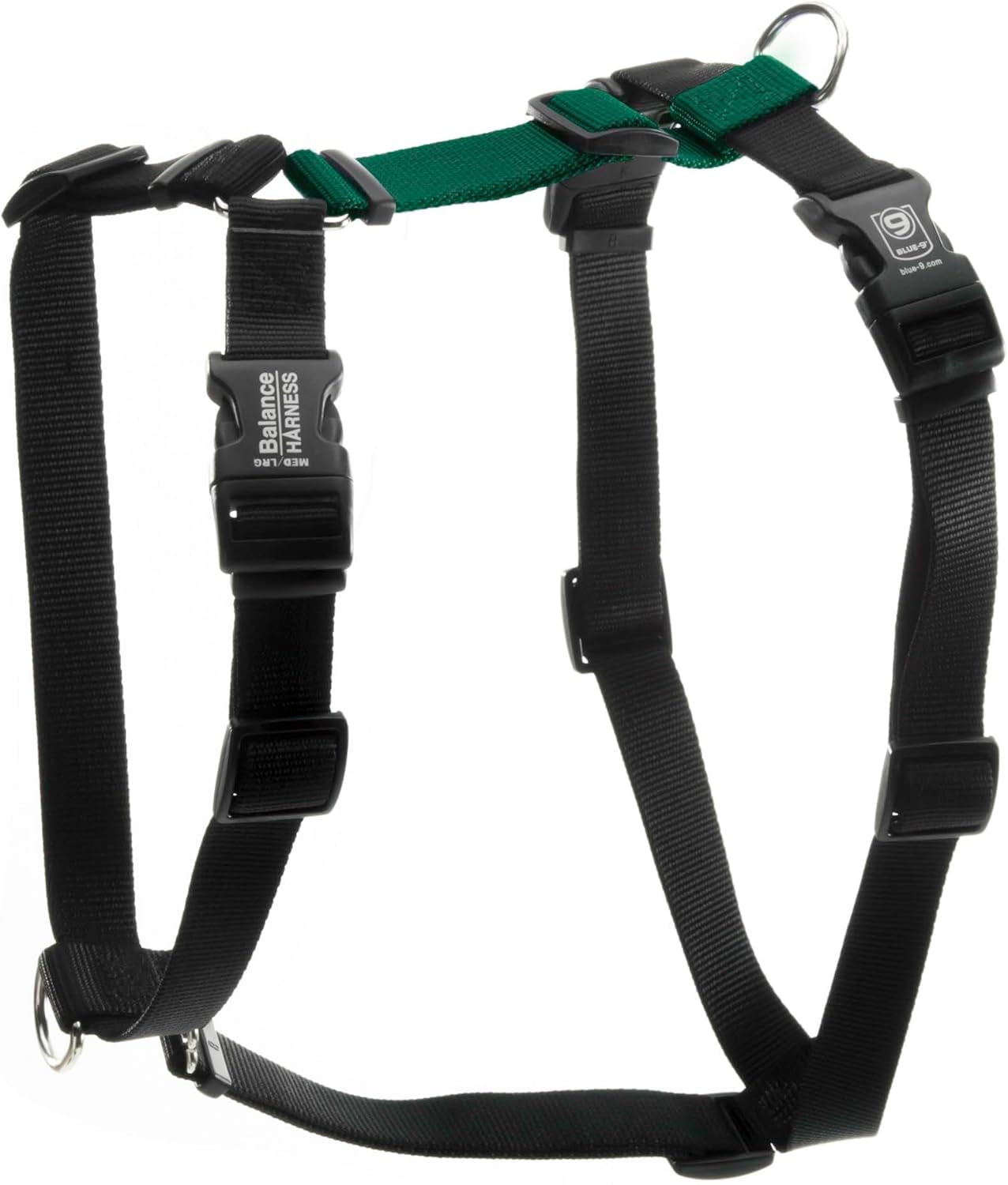 blue-9-buckle-neck-balance-harness-fully-customizable-fit-no-pull-harness-ideal-for-dog-training-and-obedience-made-in-the-usa-sky-blue-medium