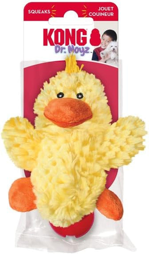 KONG Low Stuffing with Squeaker Dog Toy, X-Small, 3 Animals, Bear, Duck, Frog3