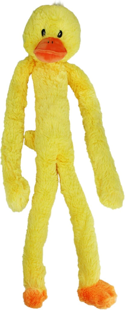 Multipet'S Swingin Slevin XXL Oversized 30-Inch Yellow Duck Plush Dog Toy1
