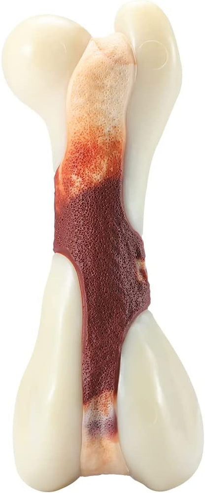 Tikaton Indestructible Dog Chew Toys for Aggressive Chewers, Beef Flavor Durable Dog Teething Chew Toys Bones for Large/Medium/Small Puppies7