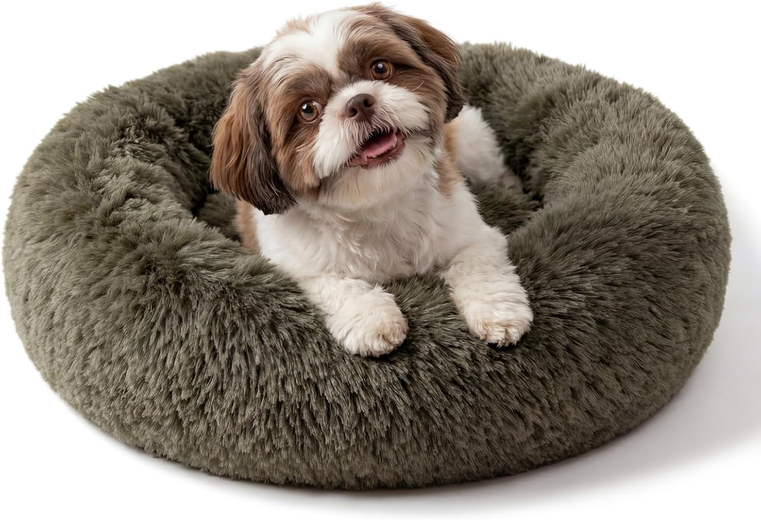 small-calming-dogs-bed-for-small-dogs-anti-anxiety-machine-washable-fluffy-luxury-anti-slip-waterproof-mute-base-warming-cozy-soft-pet-puppy-round-bed