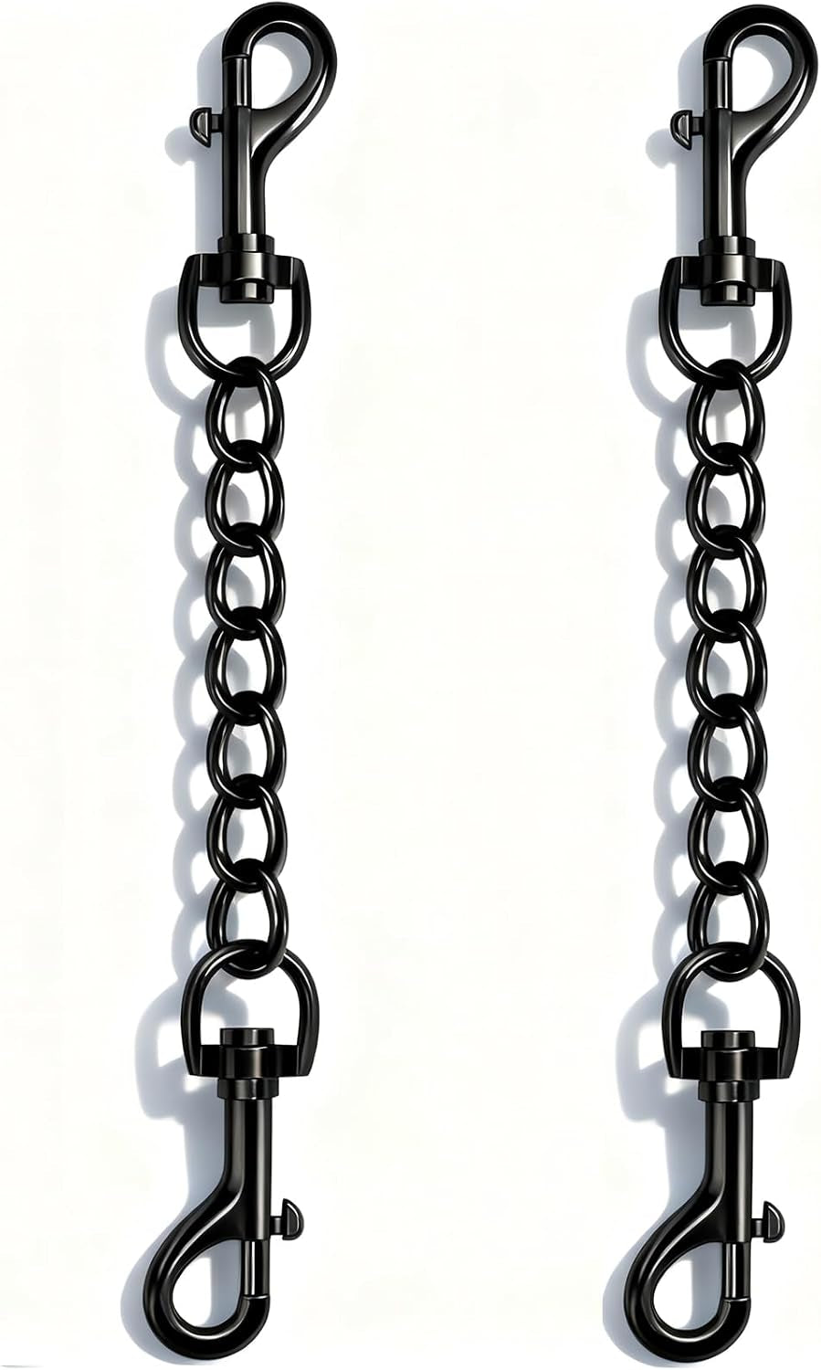 2-pcs-dog-collar-metal-safety-clip-harness-collar-leash-chain-connector-heavy-duty-double-end-spring-backup-buckle-clasp-escape-proof-safety-accessory-small-black