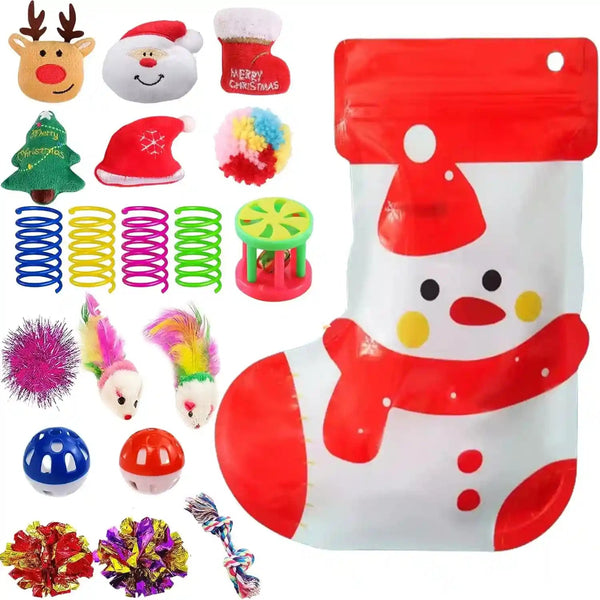 46 PCS Cat Toys for Indoor Cats, Kitten Toys with Cat Spring Toy, Mint Catnip with Crinkle Mouse Ball for Indoor Cats Kittens Exercise11