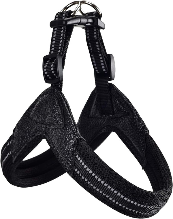 Dog Harness No Pull Ultra Soft Breathable Padded Pet Harness 2 Adjustable Botton, 3M Reflective Pet Harness for Dogs Easy Control for Small Medium Large Dogs7