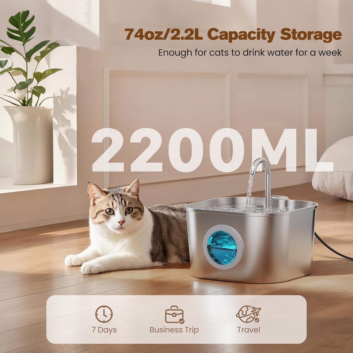 cat-water-fountain-stainless-steel-pet-fountains-for-cats-dog-indoor-automatic-waterer-bowls-for-drinking-small-animal-water-dispenser-metal-pets-watering-faucet-bottle-auto-kitty-watering-supplies