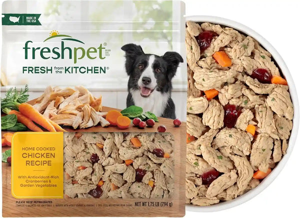 Freshpet Fresh from the Kitchen, Healthy & Natural Dog Food, Chicken Recipe, 1.75Lb1