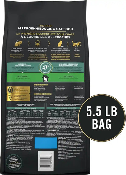 Purina Pro Plan Indoor Cat Food Liveclear Cat Allergen Reducing Turkey and Rice Formula - 5.5 Lb. Bag9