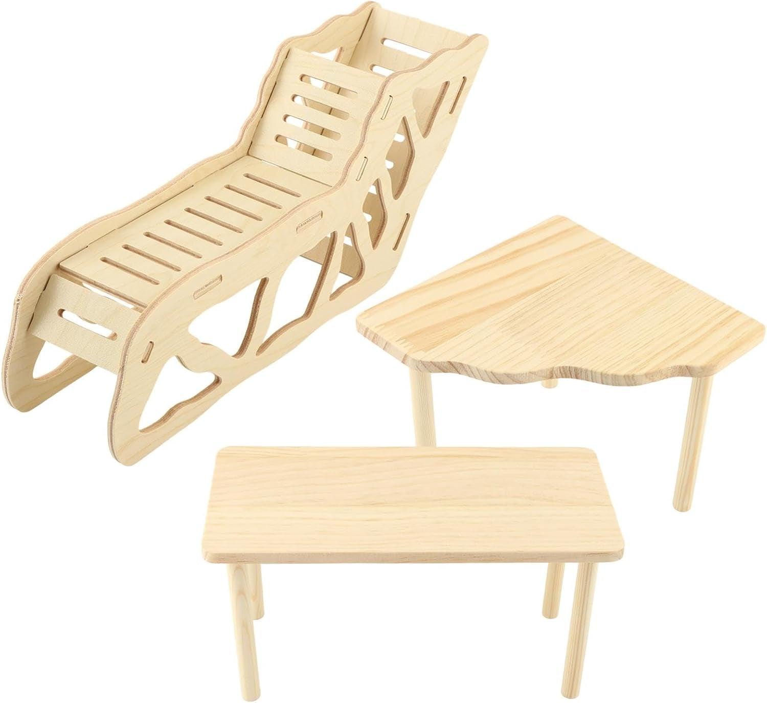 3-pack-wooden-hamster-play-platform-3-in-1-natural-small-pet-playground-with-tunnel-ladder-hidden-rest-area-wooden-support-column-cage-accessories-for-hamsters-squirrels-tiny-pets