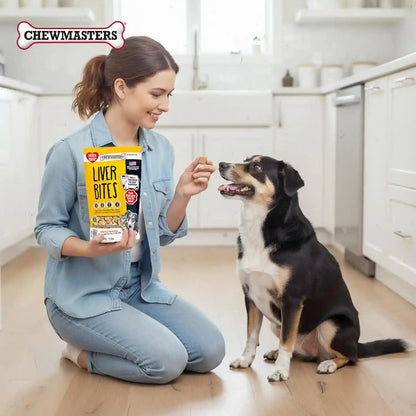 Chewmasters 100% Pure Beef Liver Bites 17.6Oz Freeze Dried Cat & Dog Treats | All Natural High Protein Training Treats, Grain Free, Healthy Real Meat Flavor for All Life Stages, No Additives, Made in USA8
