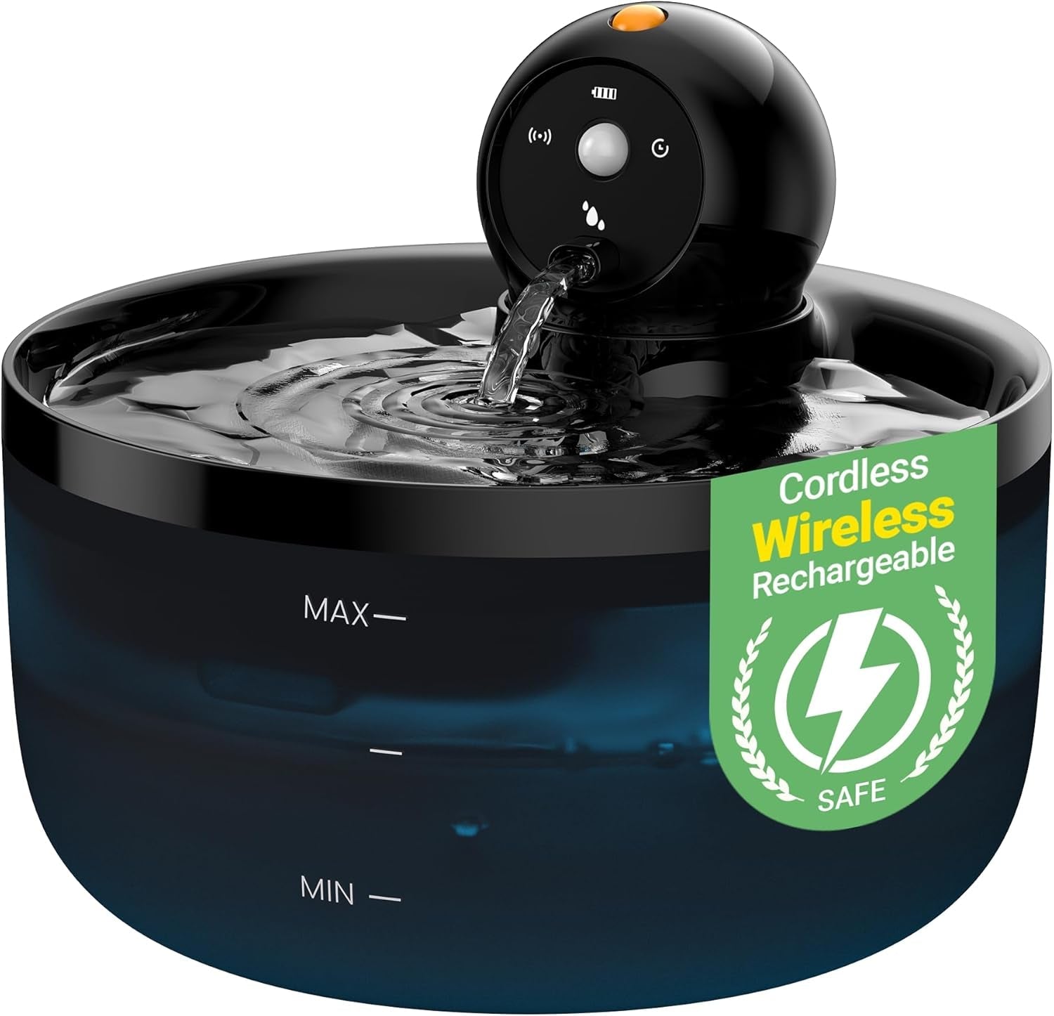 cat-water-fountain-wireless-cordless-cat-fountain-for-drinking-battery-operated-88oz-2-6l-black-pet-water-fountain-rechargeable-quiet-cats-water-bowl-dispenser-with-motion-sensor-small-animals
