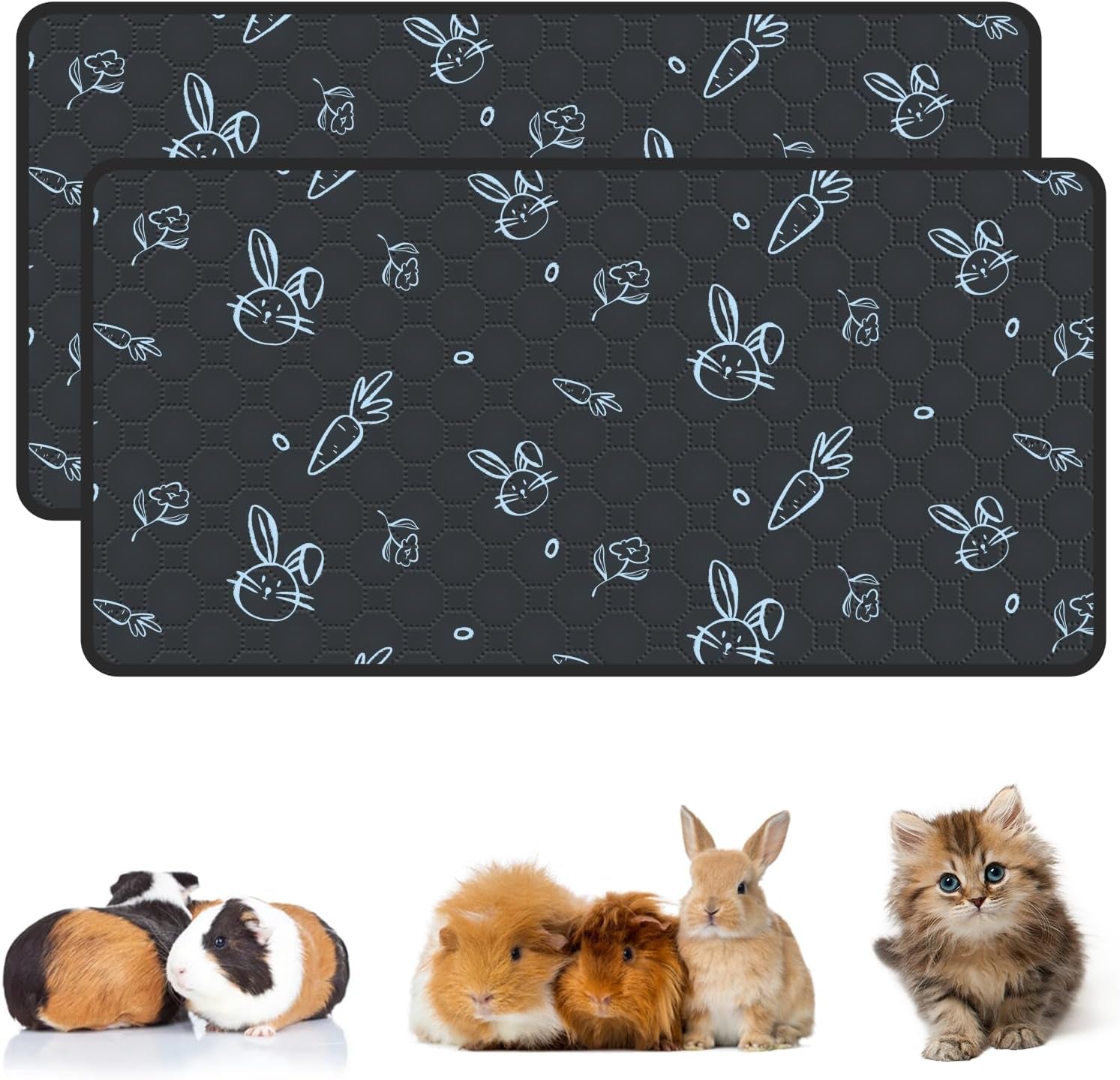 2-pack-guinea-pig-cage-liner-24-x-47-reusable-guinea-pig-bedding-washable-absorbent-pee-pads-for-dogs-rabbit-chinchilla-hamster-leakproof-anti-slip