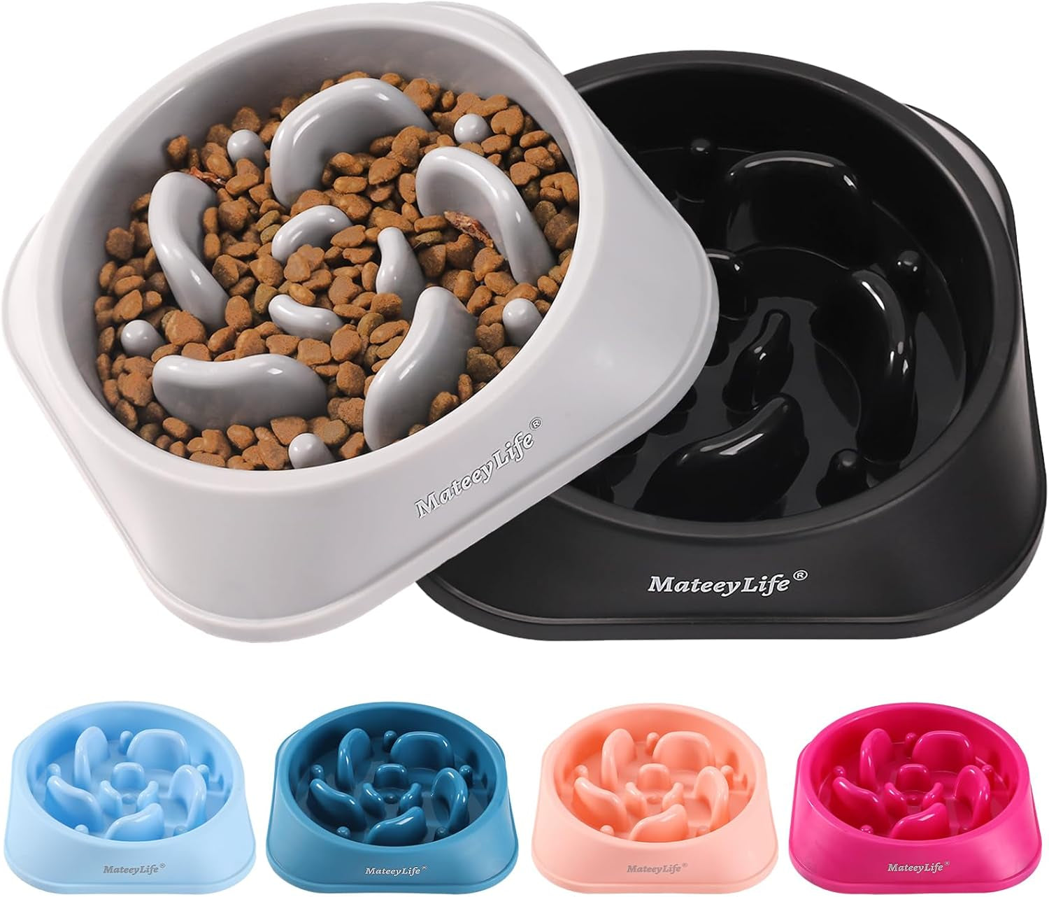 mateeylife-2-pack-slow-feeder-dog-bowls-2-cups-dog-puzzle-feeder-bowl-food-contact-safe-dishwasher-safe-non-slip-base-maze-design-for-fast-eaters-for-dogs-and-cats-daily-mealtimes