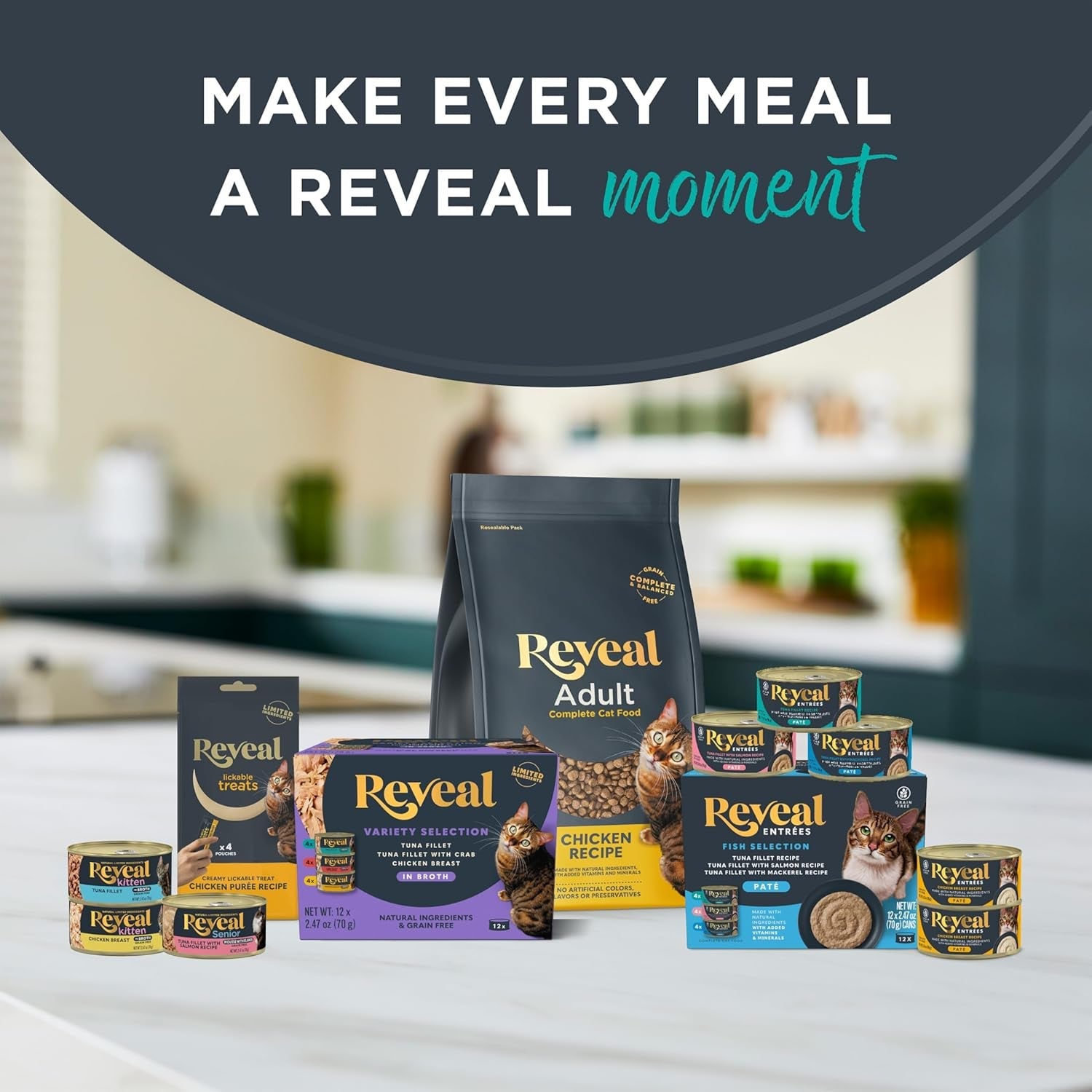 reveal-fish-chicken-variety-lickable-cat-treats-20-pack-0-5-oz-pouches-creamy-puree-limited-ingredient-grain-free-high-quality-protein-squeeze-up-for-training-or-food-topper