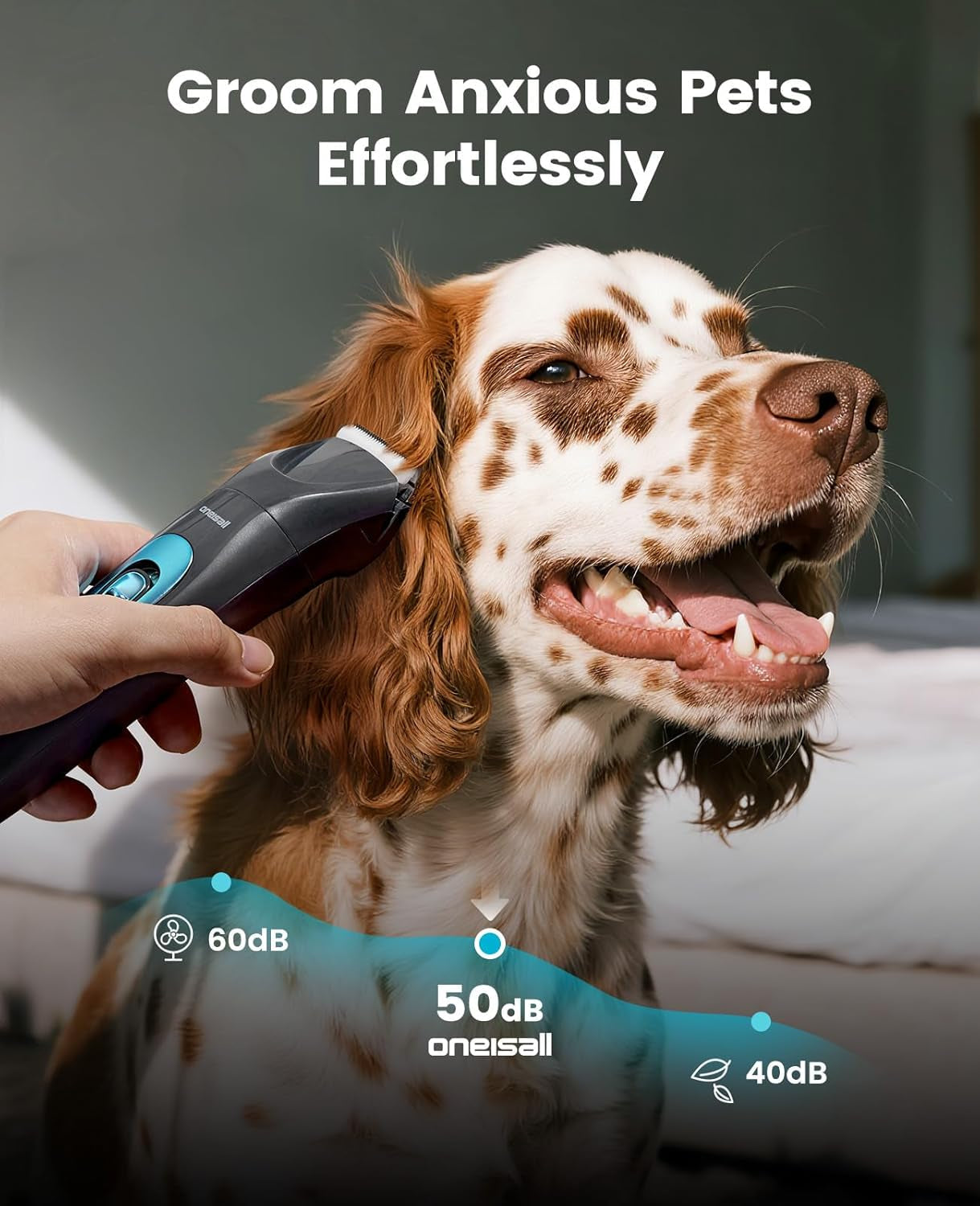 oneisall-professional-4-in-1-dog-grooming-kit-with-led-light-quiet-clippers-nail-grinder-cordless-3-7-hrs-runtime-led-display-safe-for-paws-face-ears-body