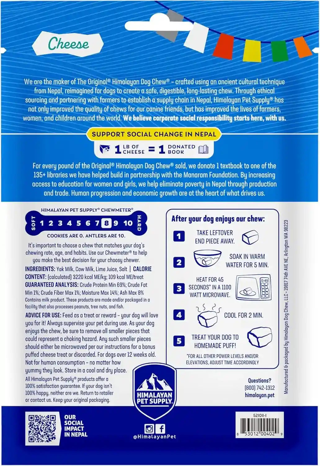 himalayan-dog-chew-the-original-yak-cheese-dog-chews-3-small-yak-chews-only-salt-milk-lime-natural-long-lasting-dog-bones-healthy-dog-treats-lactose-free-protein-rich-for-dogs-under-15-lbs