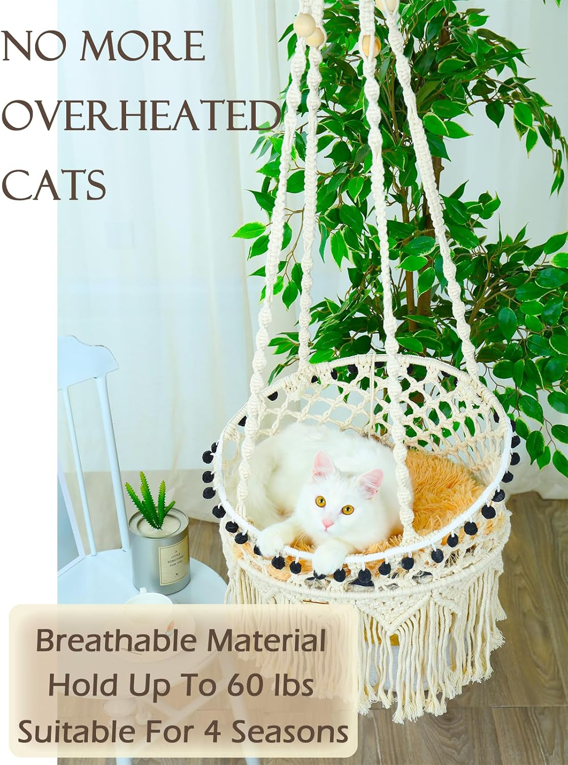 karceey-macrame-cat-hammock-hanging-cat-bed-for-wall-window-boho-swing-with-full-hardware-kit-nip-toy-stable-heavy-duty-design-for-large-senior-felines-up-to-60lbs