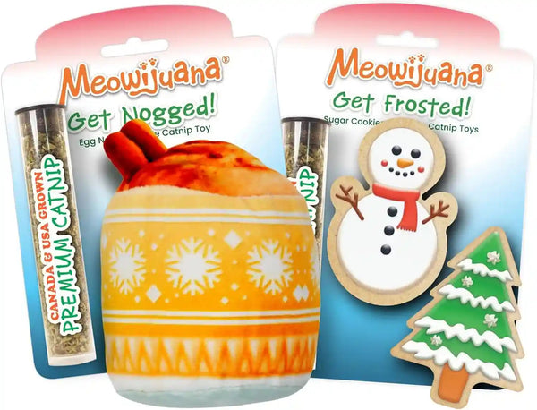 Meowijuana Winter Lift Catnip Blend | High-Potency, Hand-Harvested | Organic Hand-Harvested North American Catnip Blend for Cats; Fine-Ground for Toys, Beds & Scratchers; Play or Calm13