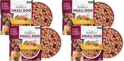Freshpet Healthy & Natural Food for Small Dogs/Breeds, Fresh Grain Free Chicken Recipe, 1Lb, Yellow (6-27975-01204-5)11