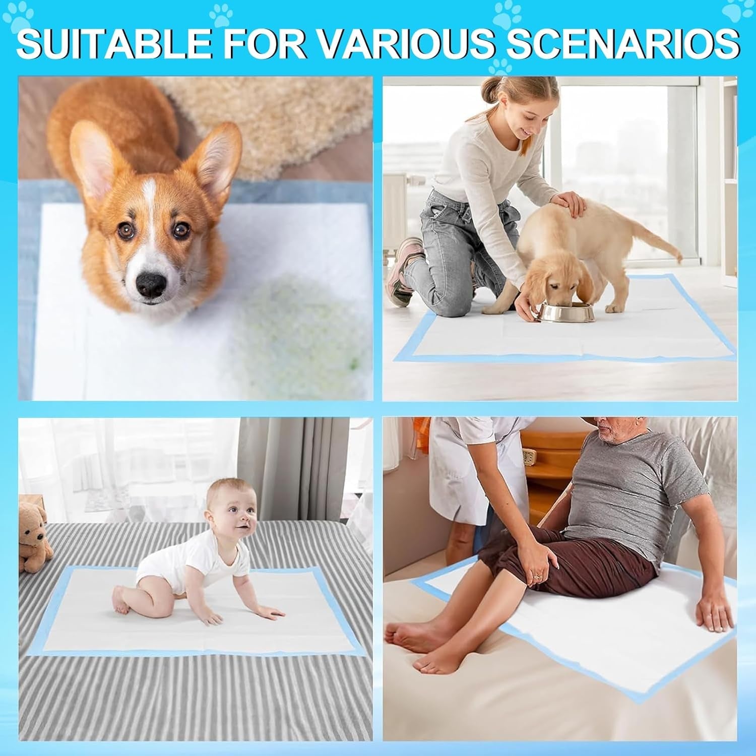 pee-pads-for-dogs-36x48-40-count-puppy-pads-extra-large-disposable-thicken-pet-training-pads-for-cats-doggie-rabbits-incontinence-underpads-ultra-absorbent-quick-dry-leakproof-potty-pads