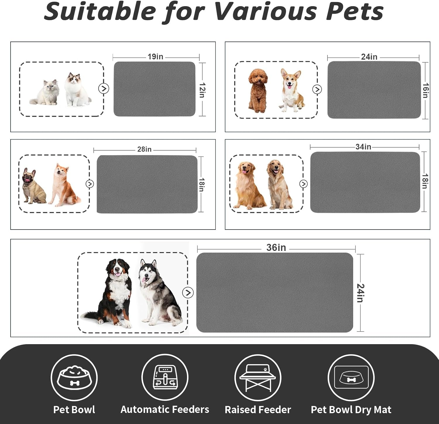 hotlive-dog-food-mat-absorbent-cat-mat-for-food-and-water-no-stains-pet-feeding-bowl-mat-easy-to-clean-pet-placemats-quick-dry-dog-water-dispenser-mat-for-messy-drinkers-dark-grey-12x-19
