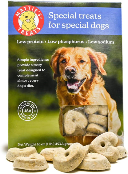 Mattie’S Treats Dog Treats 16Oz Low Protein Phosphorus Sodium | Low Protein, Low Phosphorus, Low Sodium1