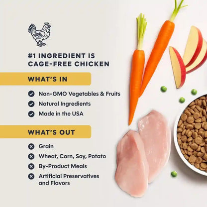 Instinct Original Dry Cat Food, Raw Coated Kibble, Real Chicken, 5 Lb. Bag | Raw-Coated Kibble with Cage-Free Chicken for Strong Muscles, Digestive Health, and Healthy Skin & Coat, Grain-Free5