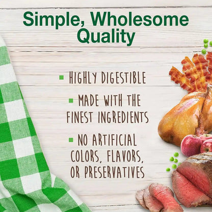 Nylabone Healthy Edibles Natural Puppy Chews Long Lasting Treats for Puppies, Roast Beef/Apple/Bacon Dog Treats, X-Small/Petite (3 Count)4