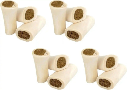Cadet Stuffed Shin Bone, Long-Lasting Dog Chew Bones for Aggressive Chewers, High Protein Filled Bone Dental Chew for Dogs, Peanut Butter Flavor Filling, 3-4" for Small Dogs, 3 Pack13