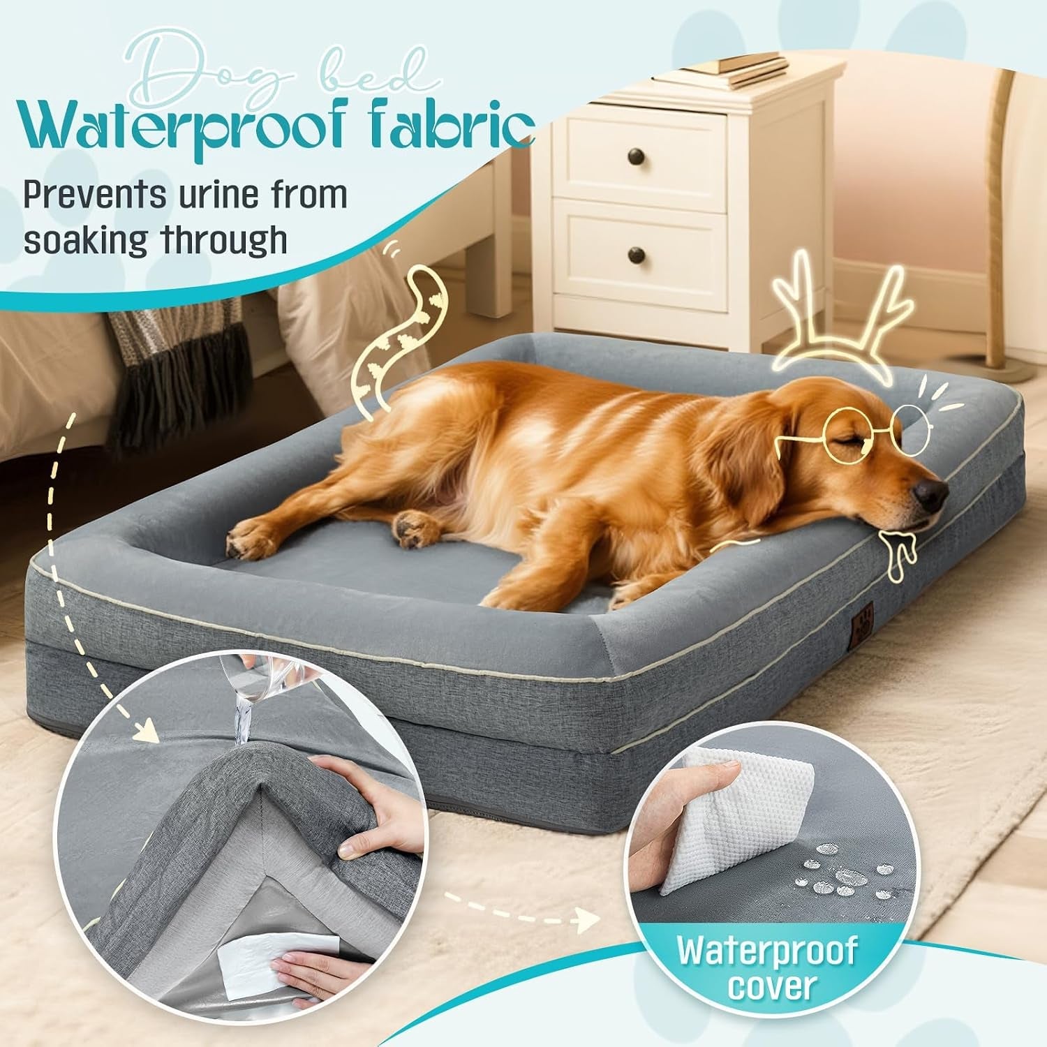 waterproof-memory-foam-dog-beds-for-extra-large-dogs-non-slip-orthopedic-dog-beds-washable-couch-pet-bed-with-removable-cover-grey-x-large