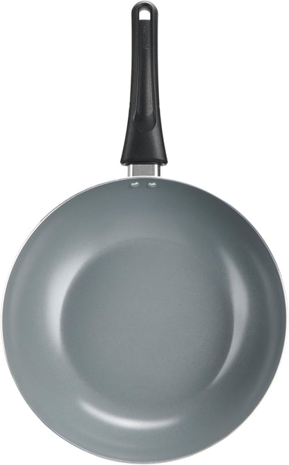 Everyday Stir Fry Pan Ceramic Nonstick Aluminum Deep-Walled Construction for Even Heating Non-Toxic PTFE & PFOA Free, 11.5-Inch, Black1