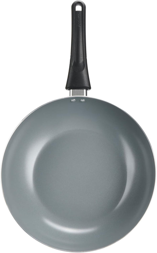 Everyday Stir Fry Pan Ceramic Nonstick Aluminum Deep-Walled Construction for Even Heating Non-Toxic PTFE & PFOA Free, 11.5-Inch, Black1