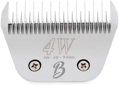 Detachable a Series Wide 30 Blades for Dog Grooming Cuts Length 1/50" - 0.5Mm Japanese Carbonized Steel Wide Grooming Blades Compatible A5 Series Wide Clippers for Dogs(30W)20