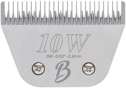 Detachable a Series Wide 30 Blades for Dog Grooming Cuts Length 1/50" - 0.5Mm Japanese Carbonized Steel Wide Grooming Blades Compatible A5 Series Wide Clippers for Dogs(30W)13