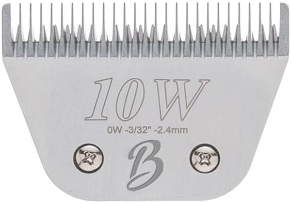 Detachable a Series Wide 30 Blades for Dog Grooming Cuts Length 1/50" - 0.5Mm Japanese Carbonized Steel Wide Grooming Blades Compatible A5 Series Wide Clippers for Dogs(30W)13