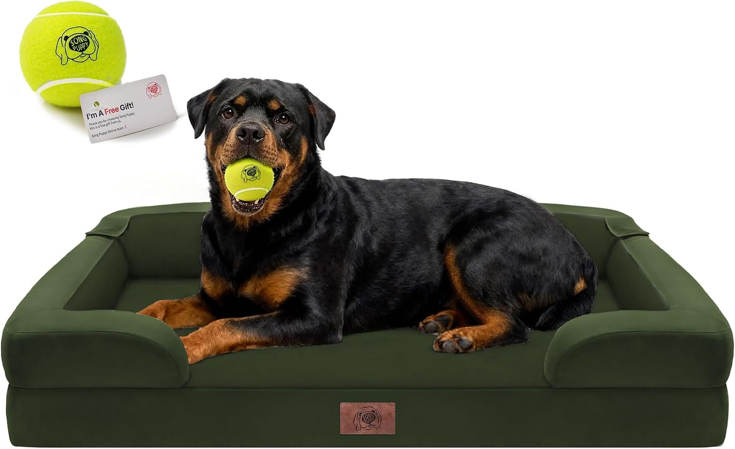 waterproof-orthopedic-dog-bed-for-extra-large-sized-dogs-memory-foam-pet-bed-sofa-with-bolster-dog-couch-with-washable-cover-non-slip-bottom-42x30-inch-grey