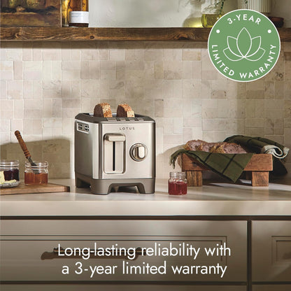 Toaster, 2-Slice Toaster with Bagel Function and 7-Setting Shade Selector, the Two Slice, 900 Watts, Stainless Steel, Professional Series, LTSTR5027
