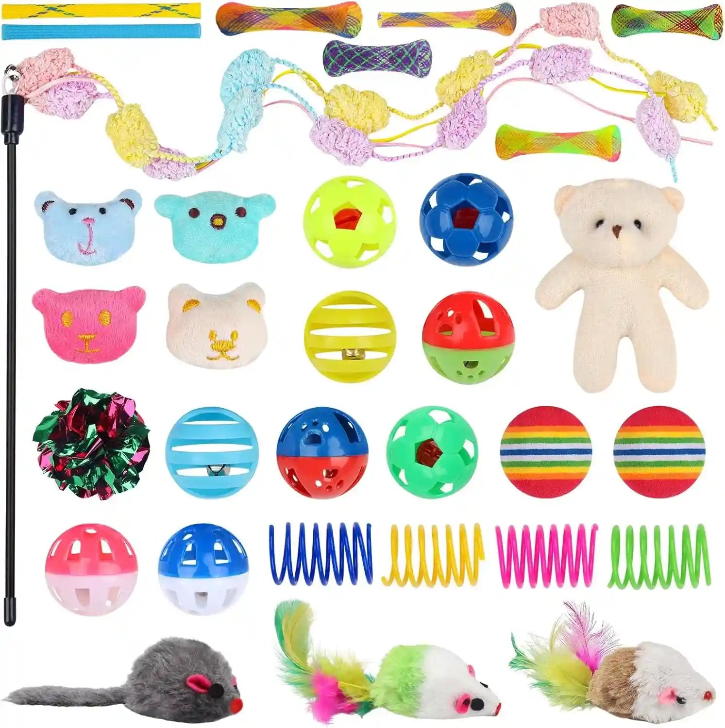 quozuo-30-pcs-cat-toy-kitten-toys-set-interactive-cat-toy-wand-cat-springs-ball-toy-with-bells-cat-toys-for-bored-indoor-cats-gift-box-styles