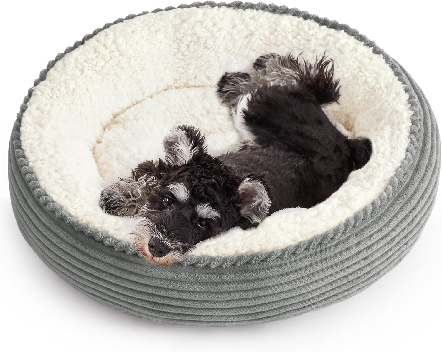 loves-cabin-round-donut-cat-and-dog-cushion-bed-20in-bed-for-cats-or-small-dogs-anti-slip-water-resistant-bottom-super-soft-durable-fabric-pet-beds-washable-luxury-cat-dog-bed-gray