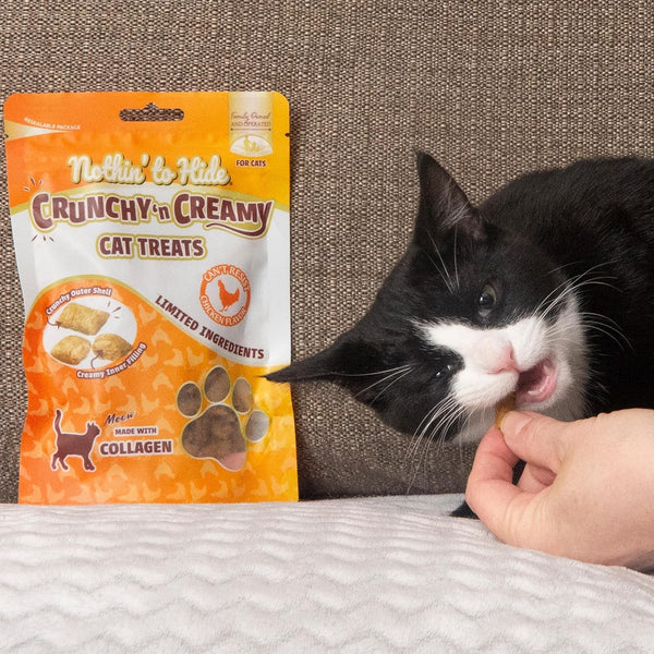 Fieldcrest Farms Collagen Cat Treats, Chicken, Crunchy & Creamy, 3 Oz Pouch | Supports Skin, Coat & Joints, High Protein, No Wheat or Soy, Great for Training & Rewards, All Life Stages11