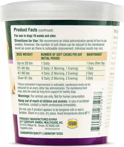 Petnc Natural Care Hip and Joint Soft Chews for Dogs, 90 Count - 27591 | Glucosamine Chondroitin MSM Dog Chews with Hyaluronic Acid, Liver Flavored Bone & Joint Support Supplement, for All Breeds11