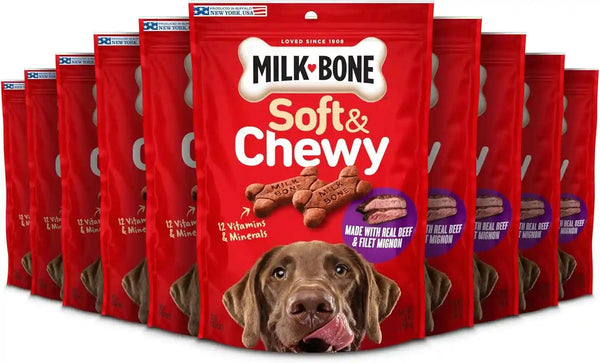 Milk-Bone Soft & Chewy Mini'S Dog Training Treats, 18 Oz Canister | Made with Real Chicken Breast, Small Dog Treats for Training and Rewarding, 18% Protein, Fortified with Vitamins and Minerals21