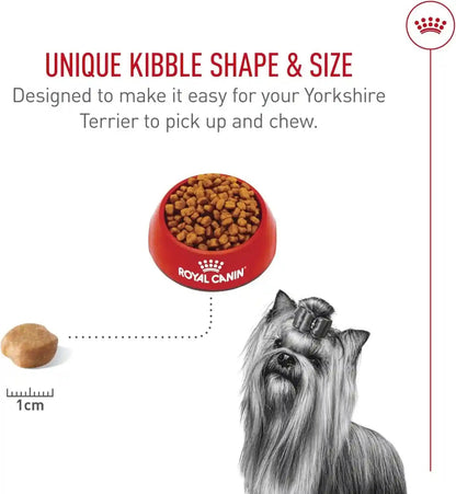 ROYAL CANIN Breed Health Nutrition Yorkshire Terrier Adult Dry Dog Food, 2.5 Lb Bag.5