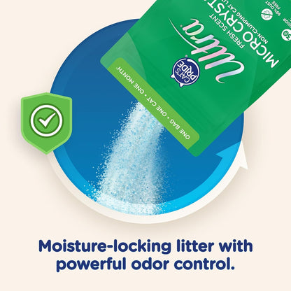 Ultra Fresh Scented Micro Crystals Premium Cat Litter - 99.9% Dust Free, Soft on Paws - 5 Lbs.6