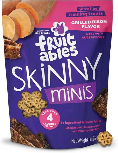 Fruitables Skinny Mini Dog Treats, Training Treats, Bacon & Apple, 12Oz | Healthy Dog Treats, Crunchy Dog Biscuits, Healthy Puppy Treats, Limited Ingredient, Training Rewards, Made in USA23