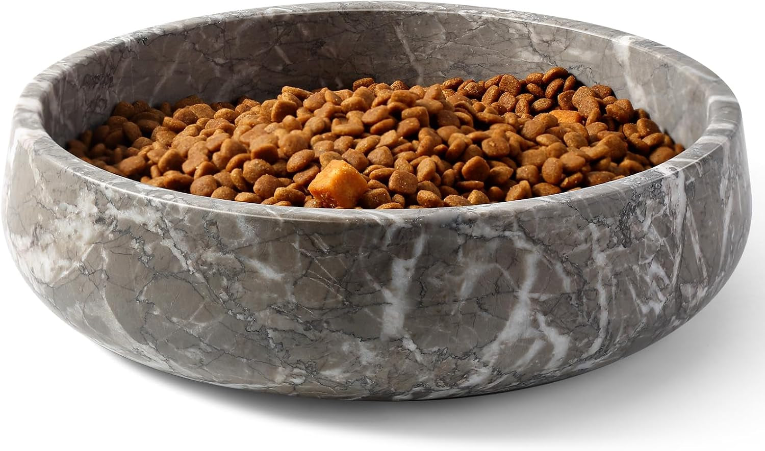 white-marble-dog-bowls-non-slip-dog-food-water-bowl-small-heavy-duty-pet-bowl-for-cats-and-medium-dogs-weighted-african-natural-marble-holds-4-cups5lbs