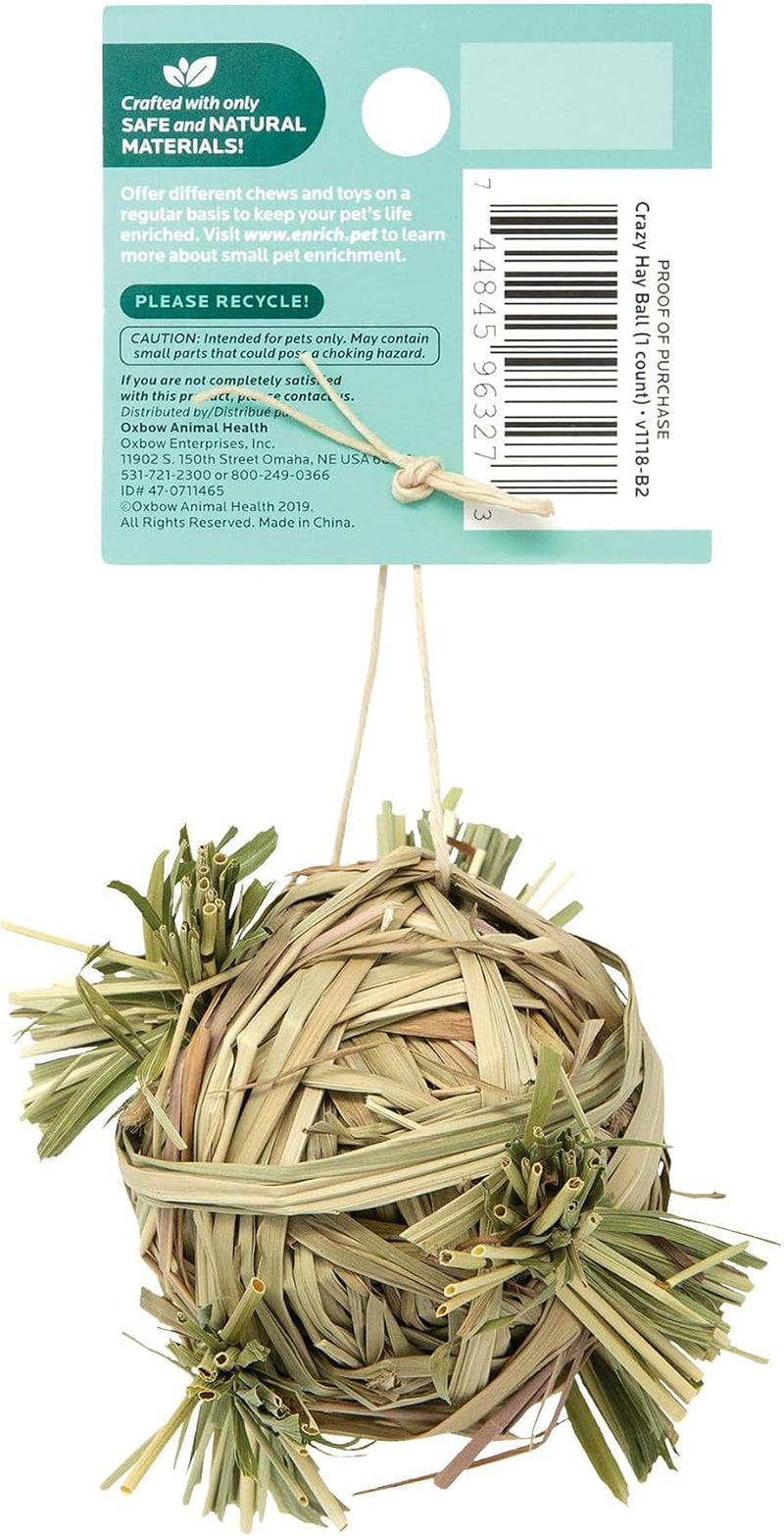 oxbow-crazy-hay-ball-rabbit-guinea-pig-toys-bunny-enrichment-toys-rabbit-chew-toys-guinea-pig-enrichment-guinea-pig-chew-toys-rabbit-enrichment-timothy-hay-small-pet-accessories