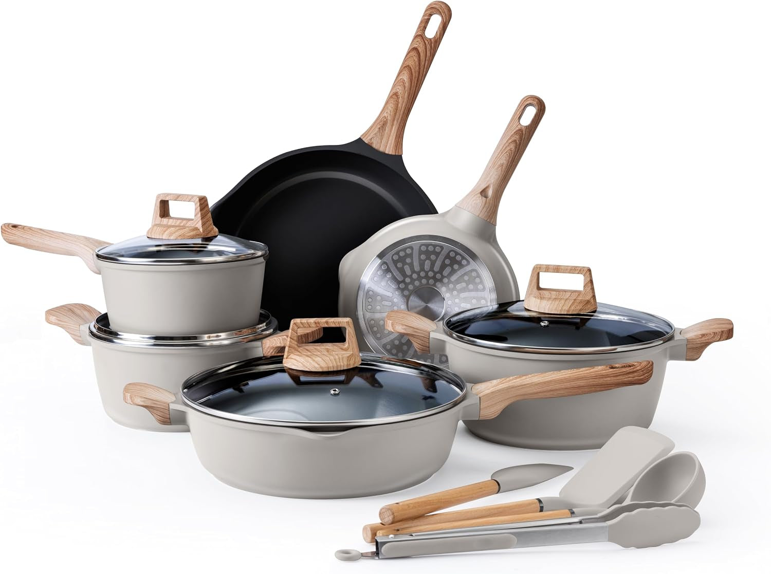 pots-and-pans-set-nonstick-cast-aluminum-kitchen-cookware-set-with-utensils-14-pcs-non-stick-cooking-set-w-frying-pans-saucepans-grey